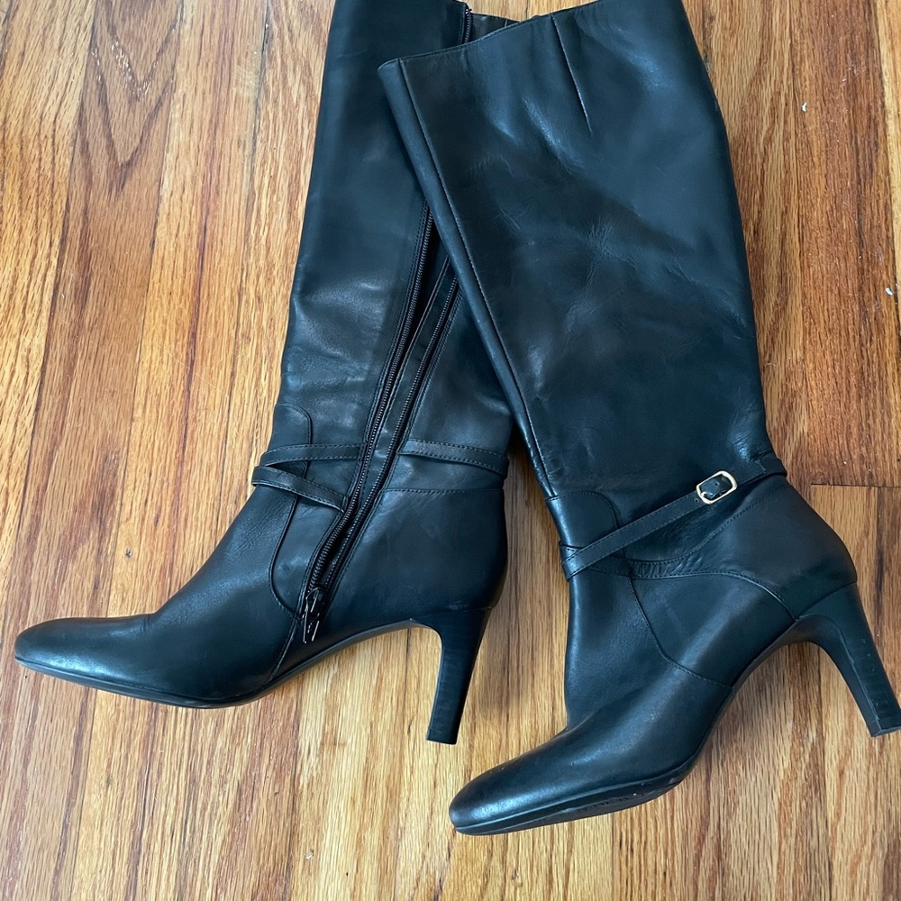 Lauren Ralph Lauren Elberta black boots